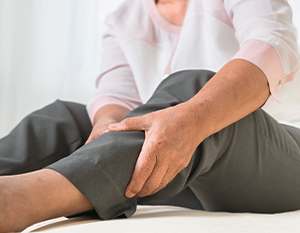 Patient suffering from Reflex Sympathetic Dystrophy